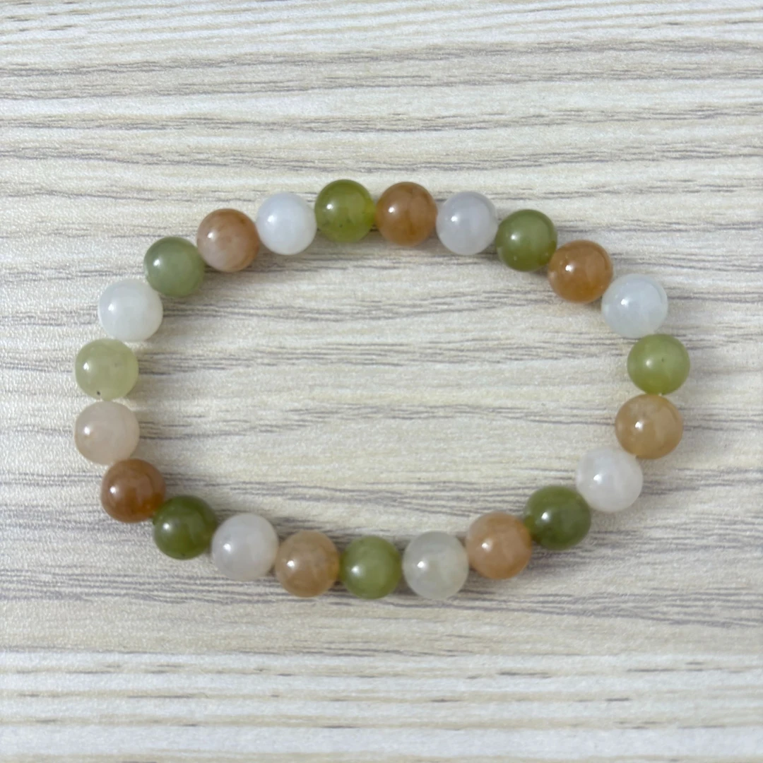 二十世纪中后期和田玉多宝手串AAJJ250419072