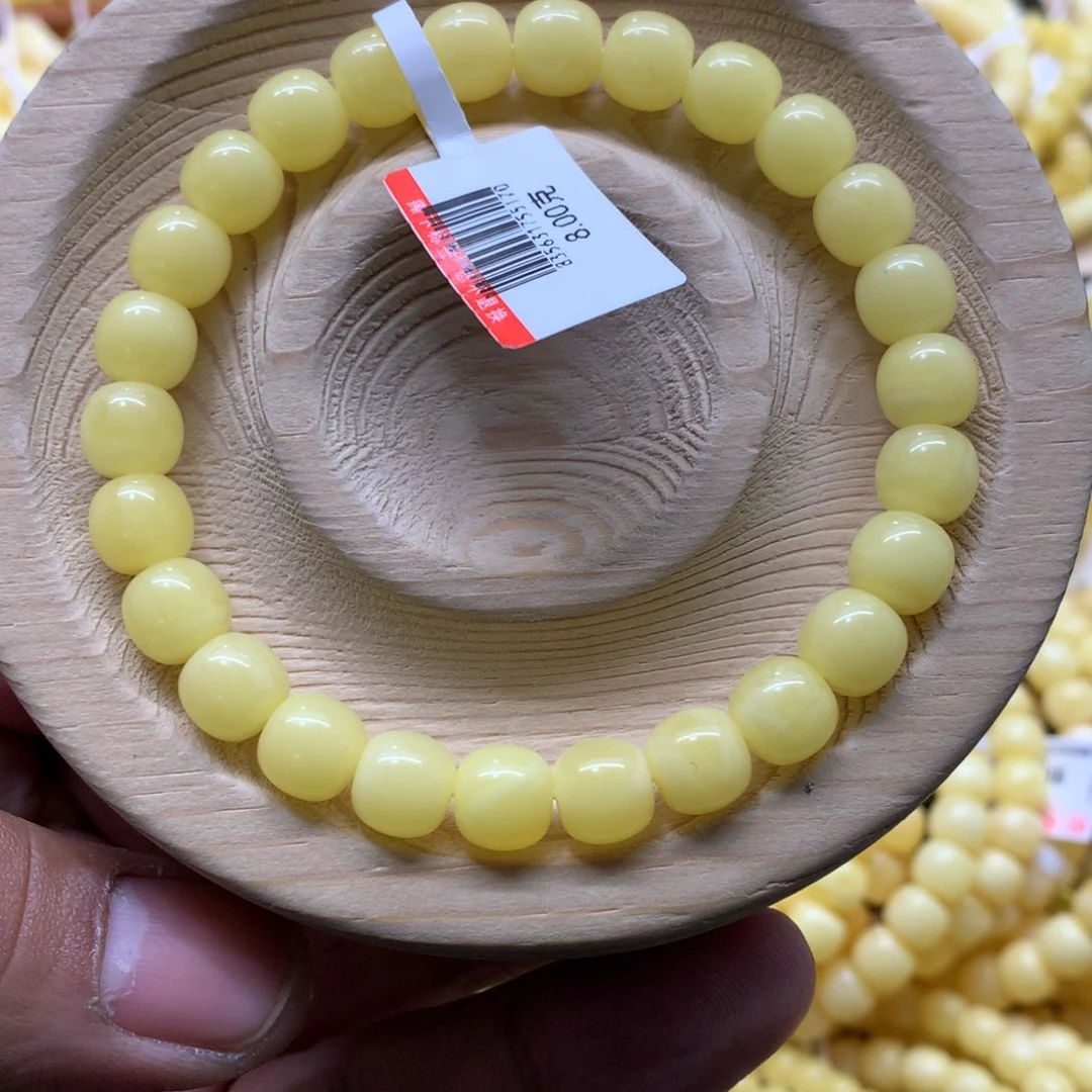 蜜蜡手链未镶嵌蜜蜡