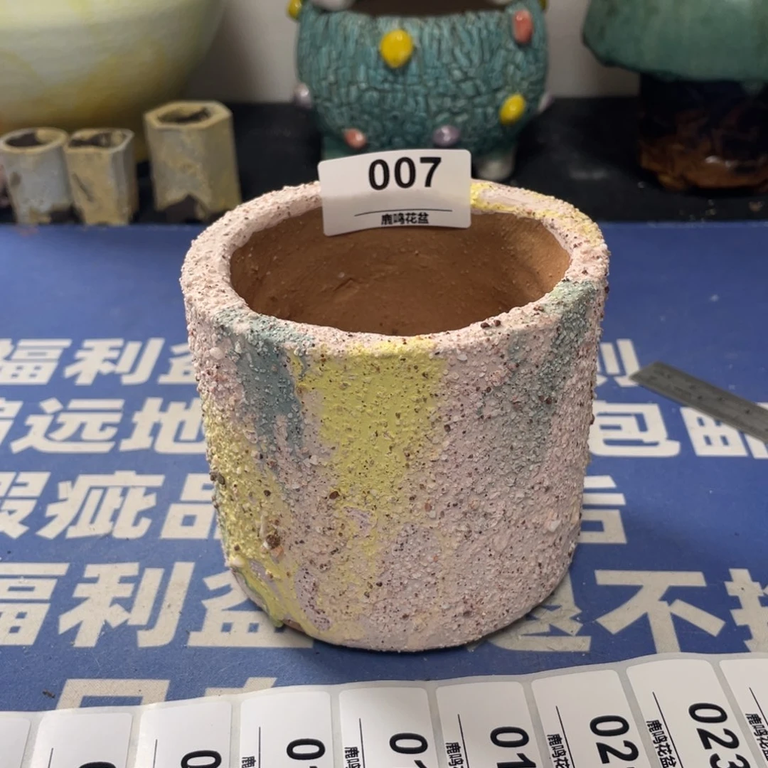 微瑕陶艺多肉花盆7