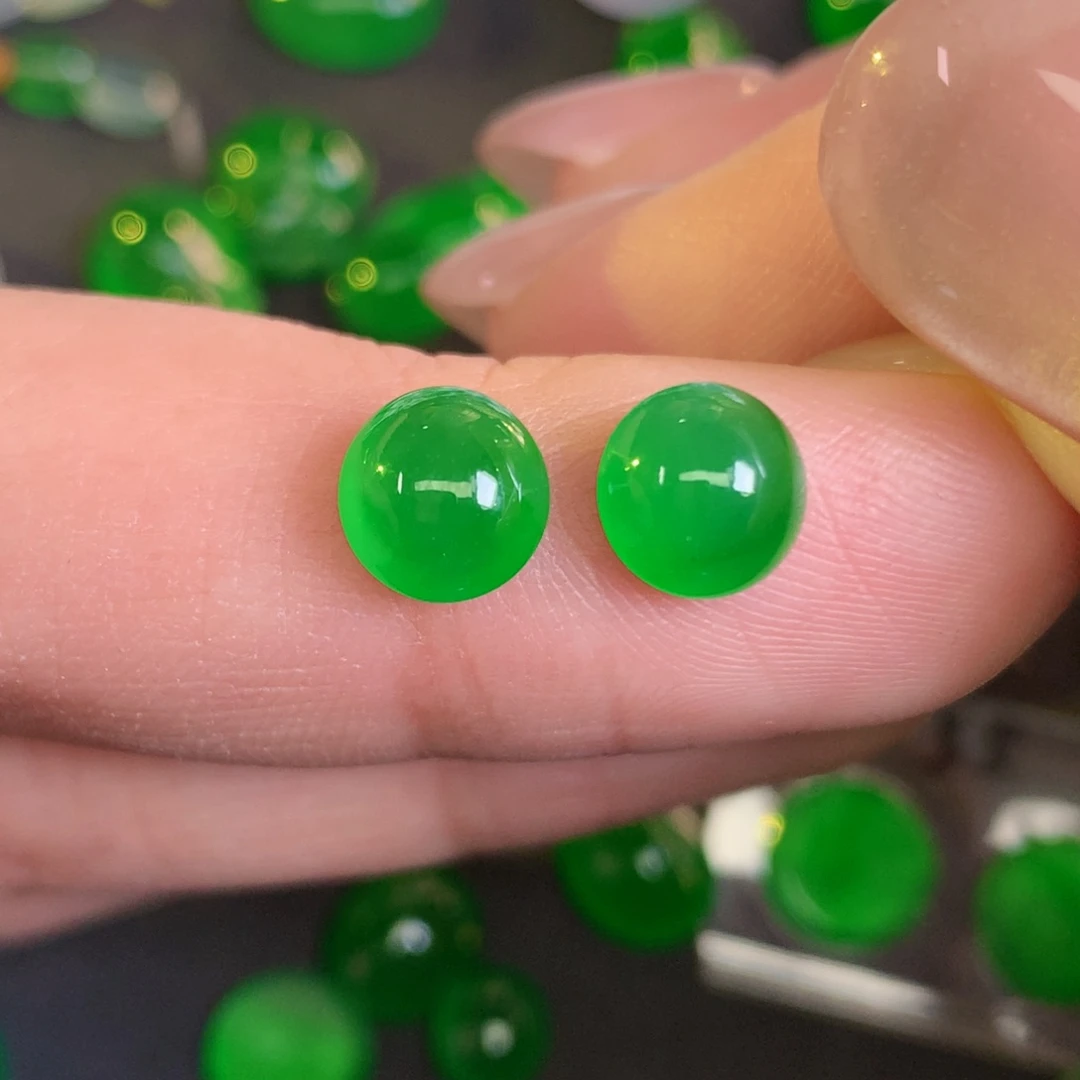 翡翠裸石6.91-6.87-3.78