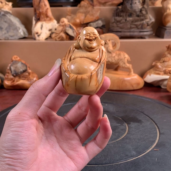 柏木（崖柏）根雕摆件