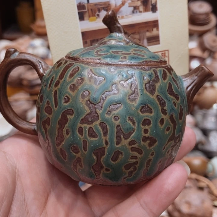 柴烧老岩泥高端茶器