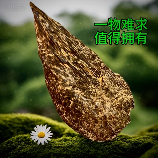 沉香达拉干天然野沉香结油随型老料香韵醇厚沁人心脾9x4.5mm 11克
