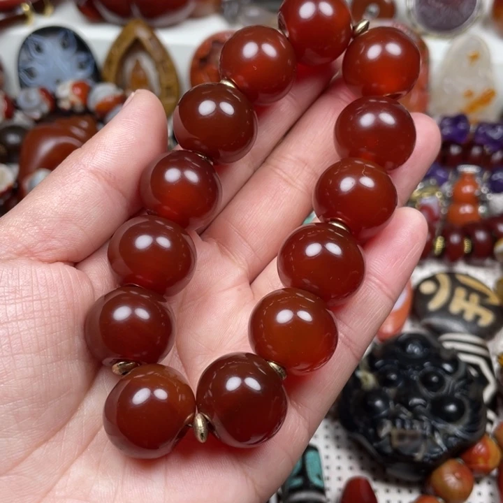 玛瑙/玉髓未镶嵌颈饰