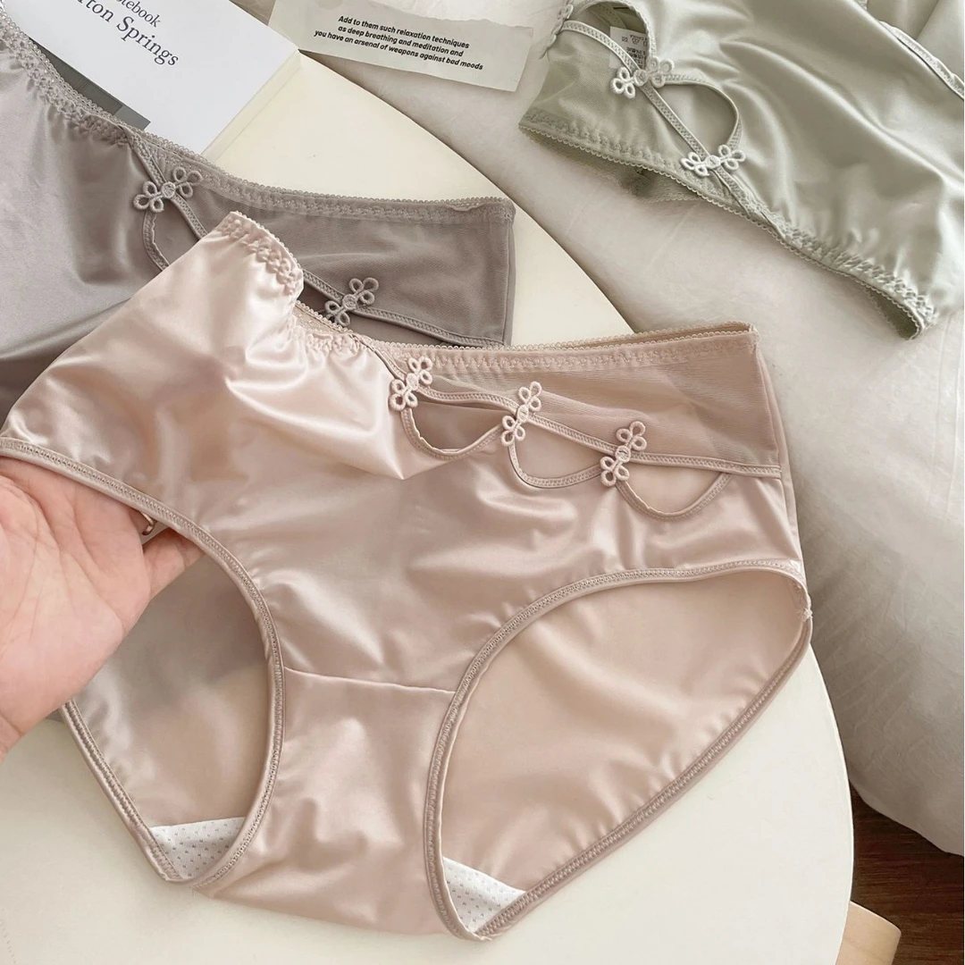 夏季女款中高腰舒适大码蕾丝内裤短裤清货抢抢抢