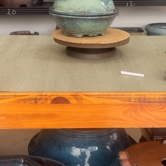 紫砂其他K****见高温釉盆