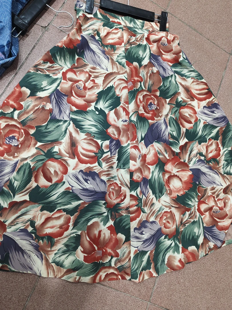 日制古着花花绿绿半裙~默认微瑕哦~完美主义慎拍哦~