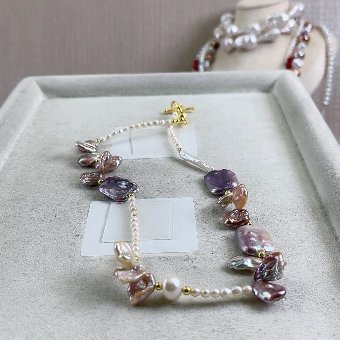 淡水珍珠项链未镶嵌【纯恬】