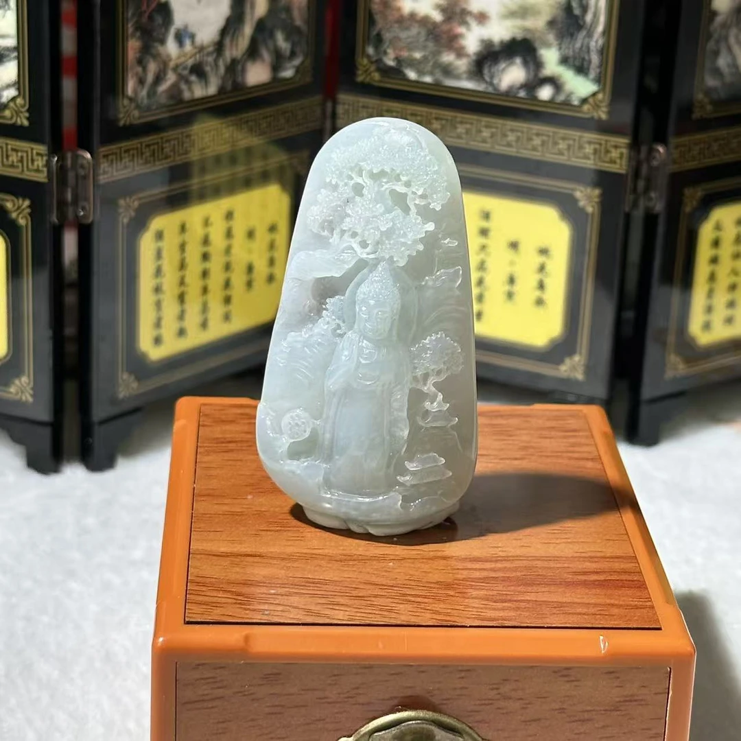 4449-天然翡翠-如来