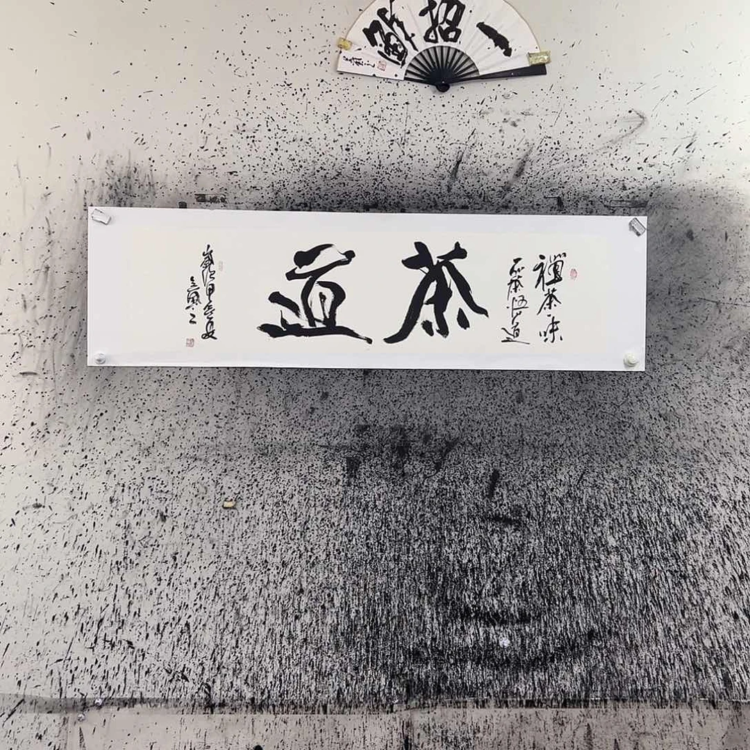 国画四尺对开书法吴风之