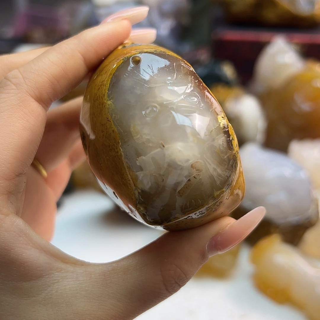 玛瑙/玉髓合金颈饰