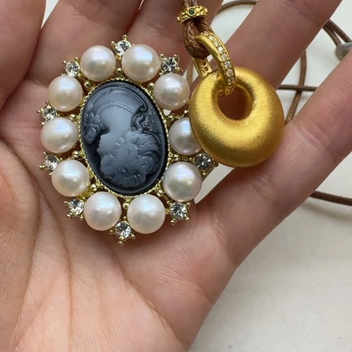 颈饰未镶嵌淡水珍珠