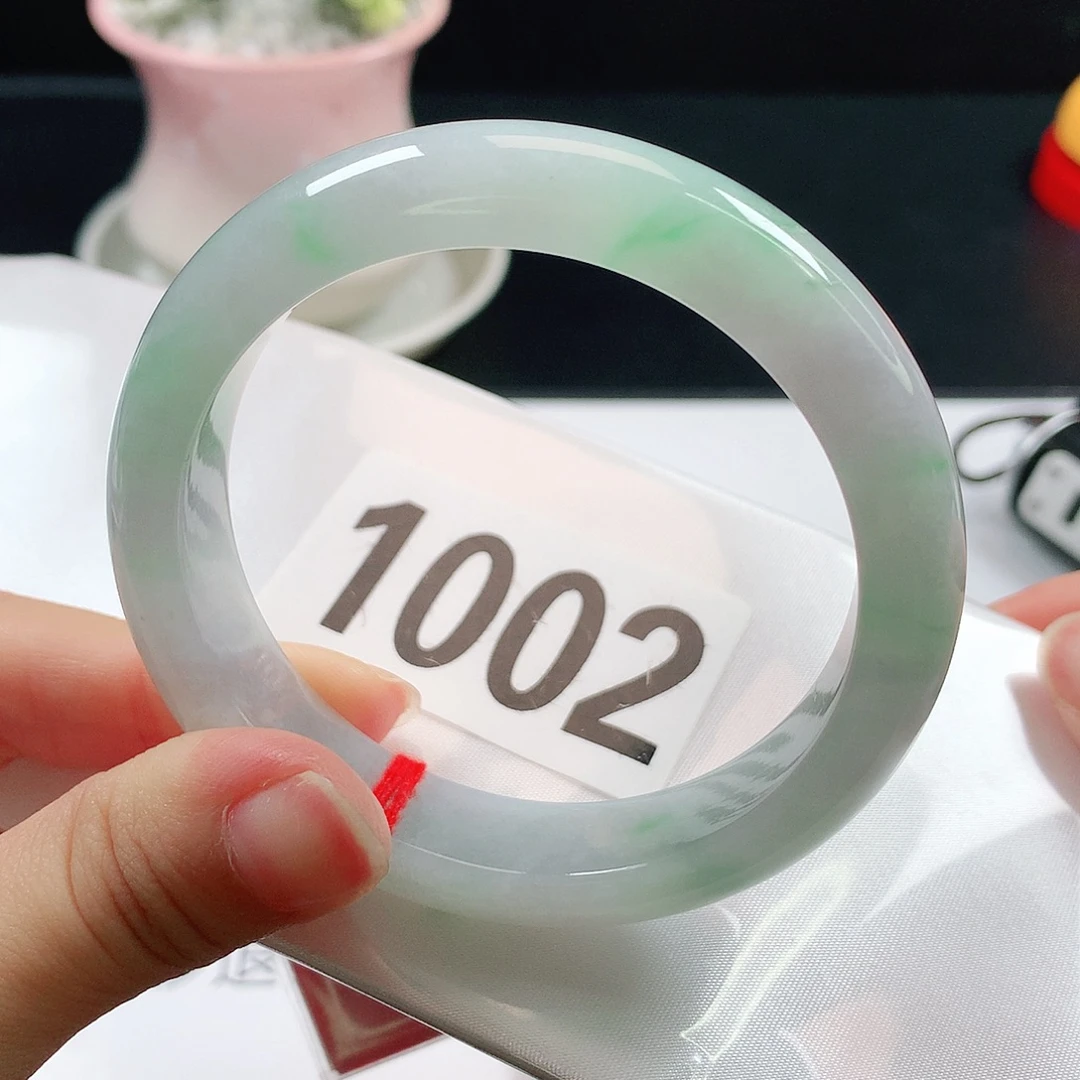 翡翠未镶嵌手镯1002