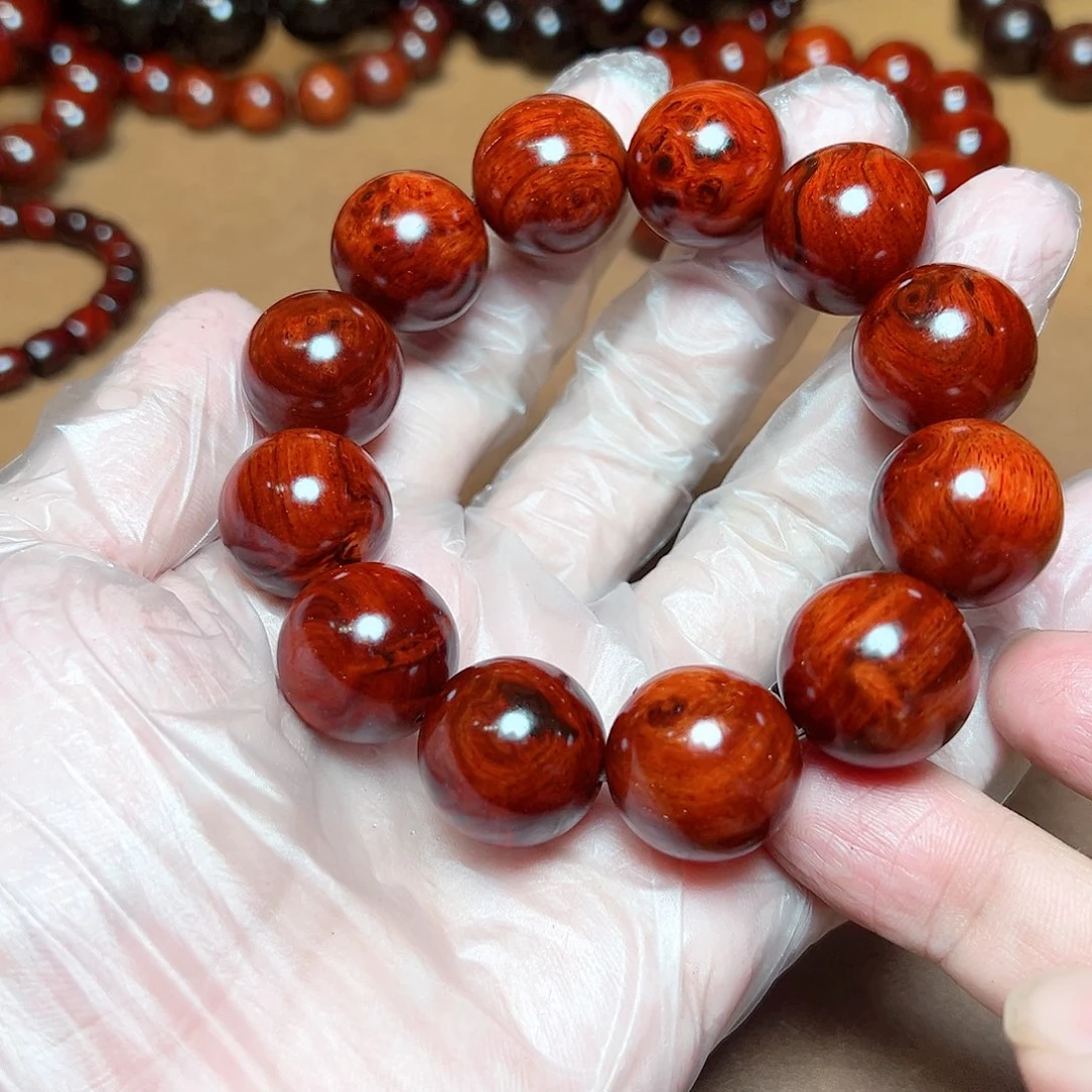 小叶紫檀手串/手链2.0瘤疤树头高油密