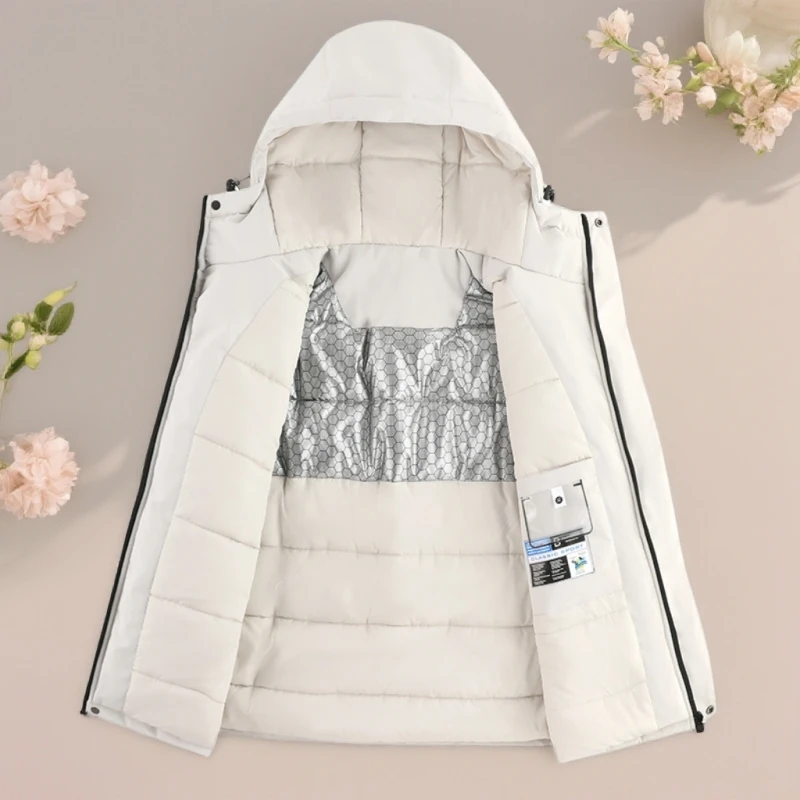 探觅（零下15度）新款保暖棉服男女同款加绒加厚防风防水宽松大码