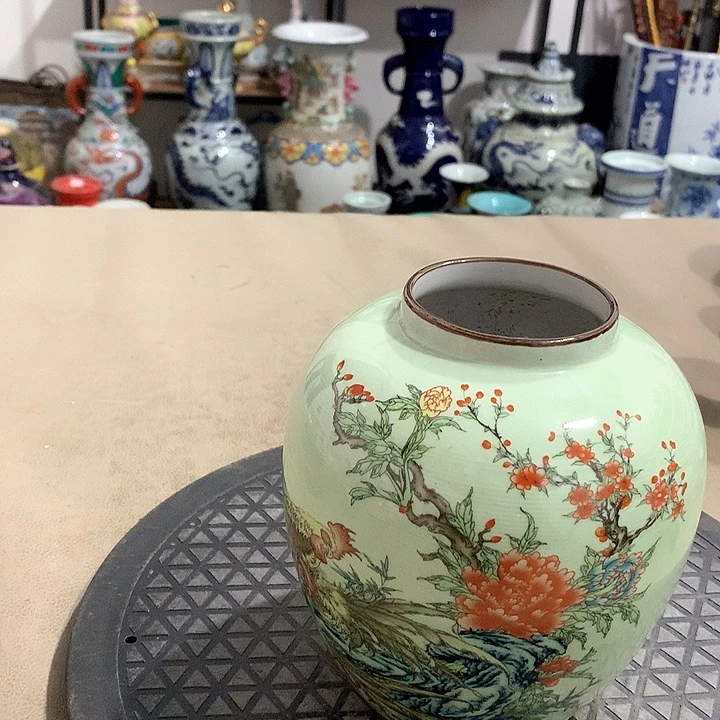 陶摆件博古架陶瓷摆件