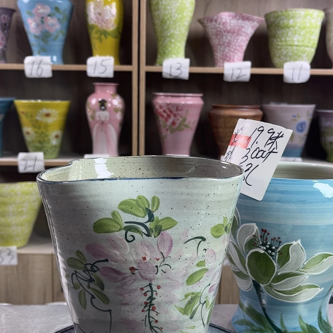 景德镇陶瓷花盆花盆