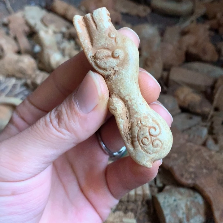 岫岩河磨玉（透闪石质玉）未镶嵌挂件