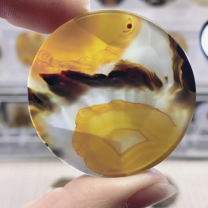 玛瑙/玉髓未镶嵌颈饰