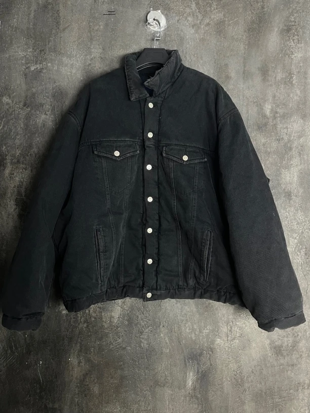 全新未使用 Balenciaga/巴黎世家 46码*144码*1/牛仔外套/00376