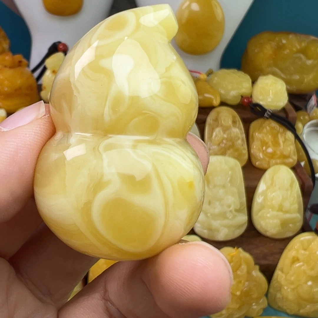蜜蜡吊坠(不含链)未镶嵌