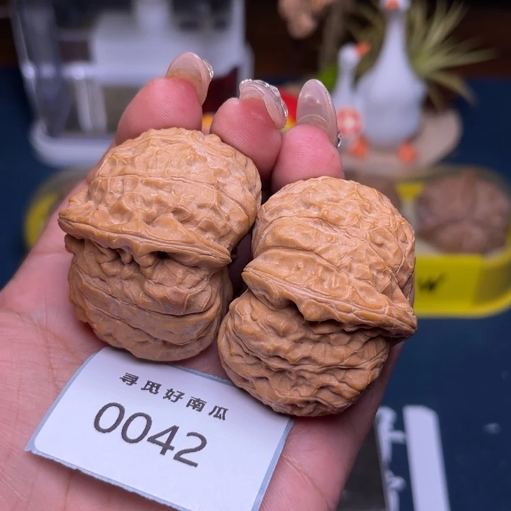 文玩核桃吊坠南瓜墩43-0042