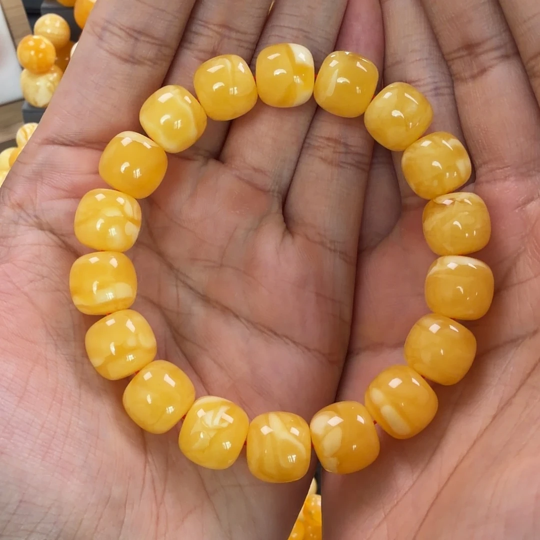 琥珀未镶嵌珠宝奇石13mm同料