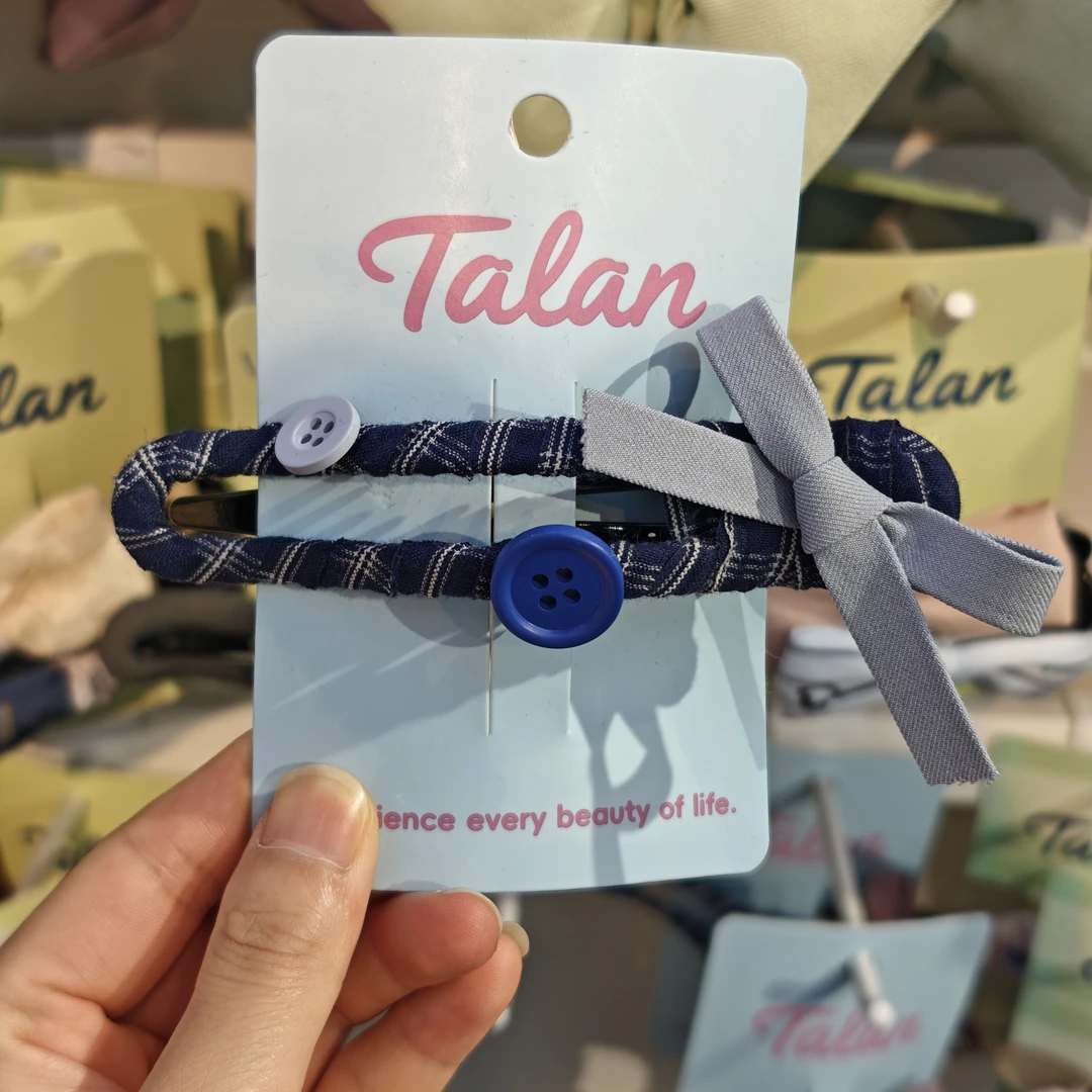 蝴蝶结懒人夹韩系气质头饰抓夹