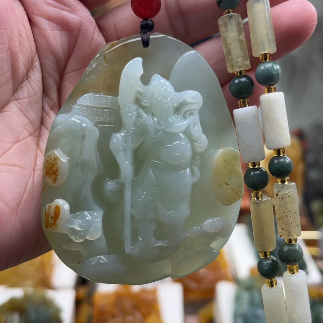 未镶嵌岫玉挂件挂件