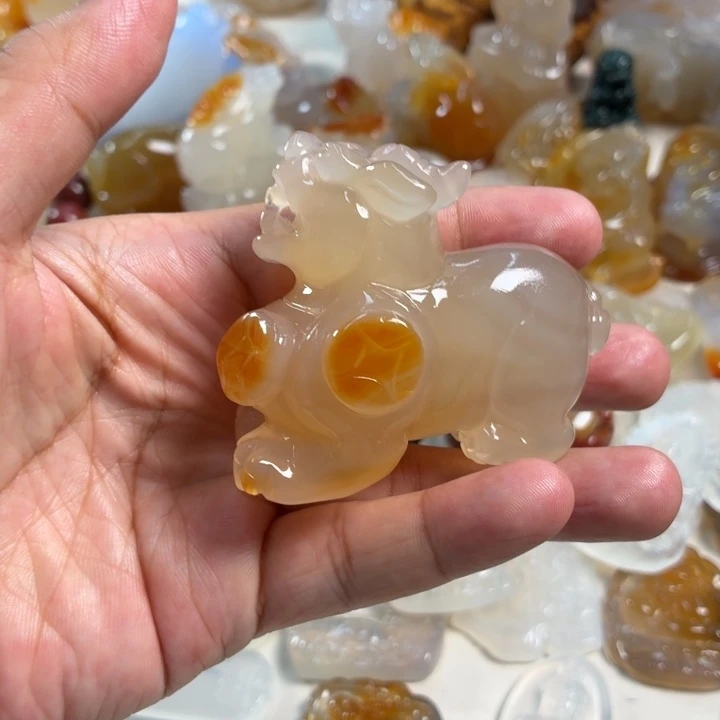 未镶嵌吊坠(不含链)玛瑙/玉髓