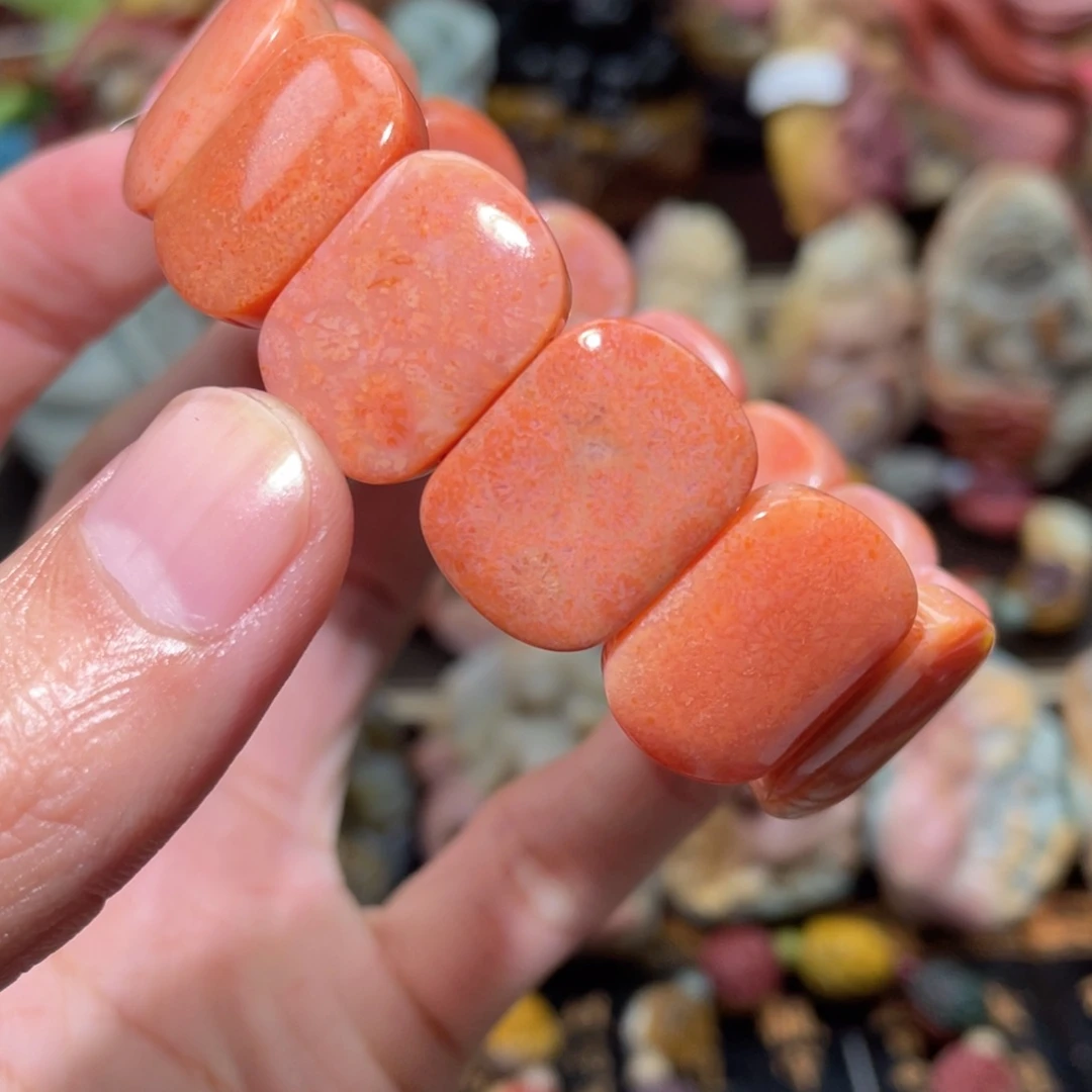 石英质玉未镶嵌手链