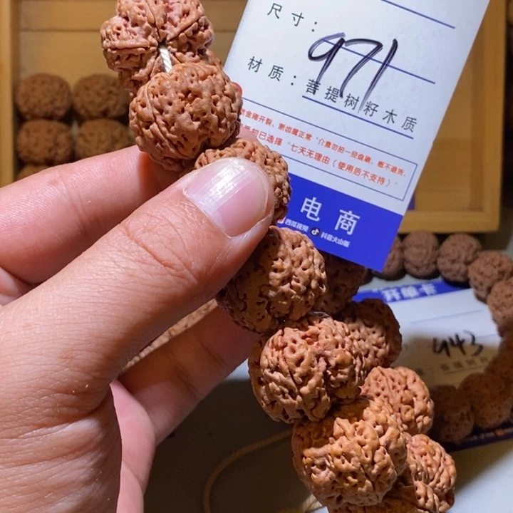 吊坠金刚菩提971号尺寸25古龙梅花