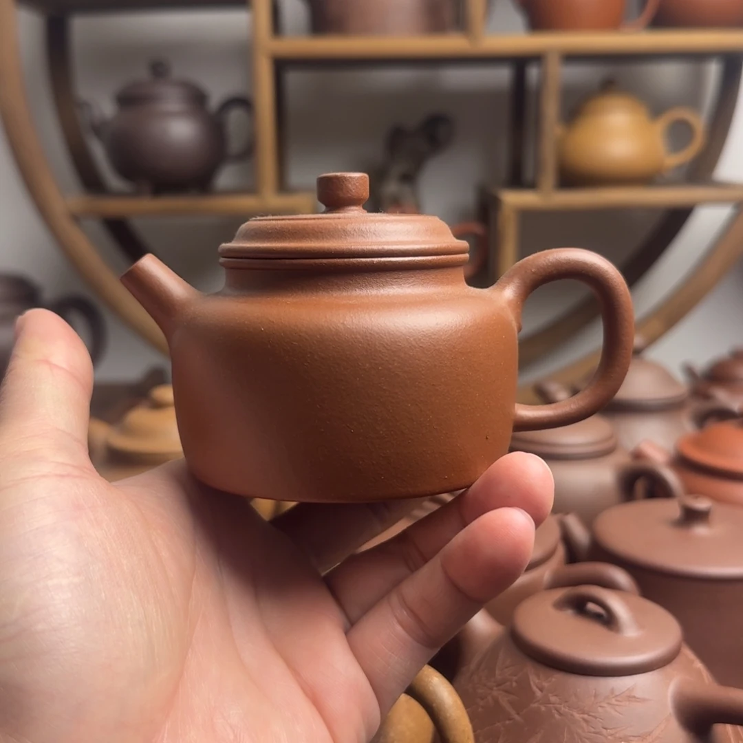 C***x茶壶紫砂德钟180cc台西底槽清