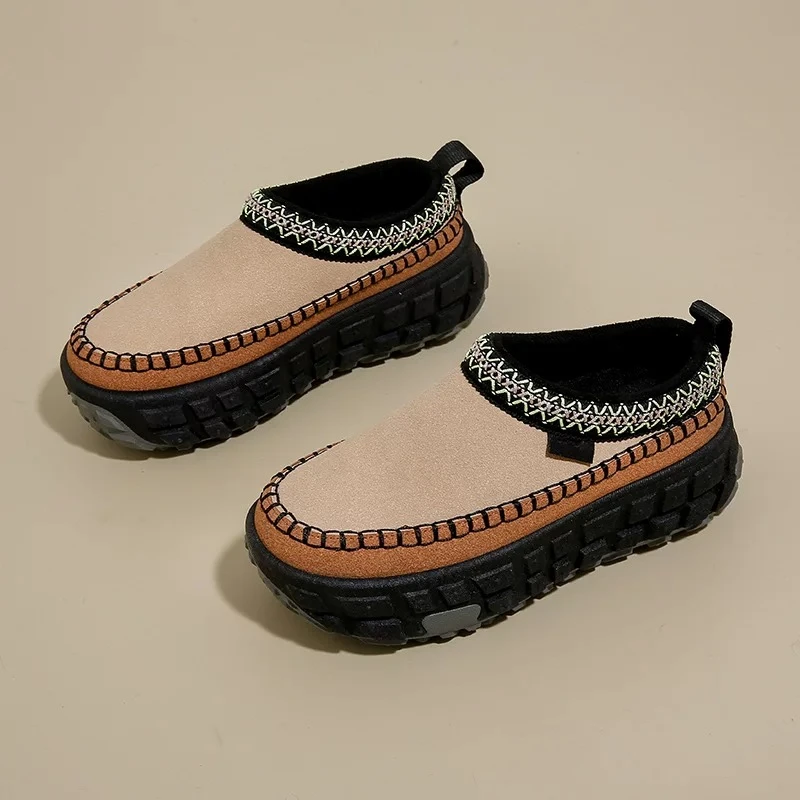 秋冬加绒休闲女鞋学生棉鞋雪地鞋LD7501