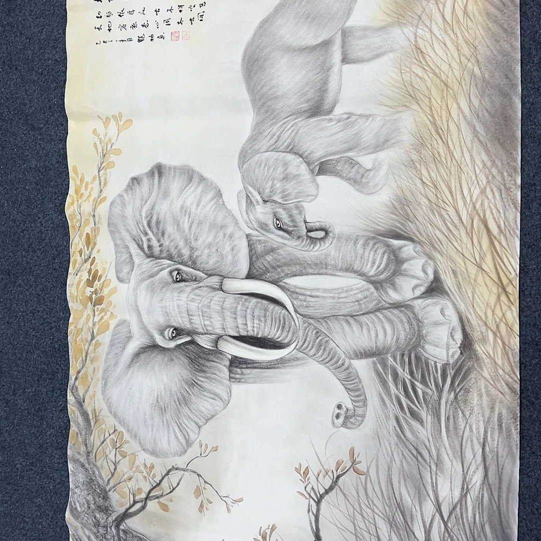 国画纯手绘作品欣赏