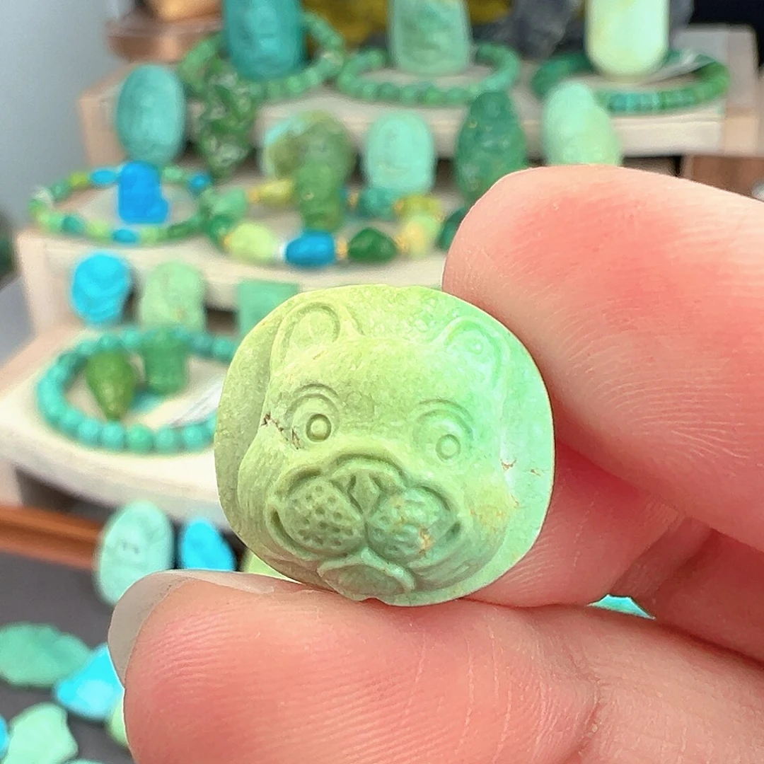 绿松石未镶嵌主播夏