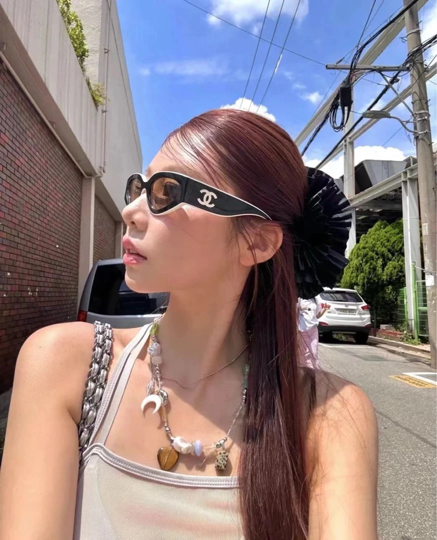 全新未使用 Chanel/香奈儿 熊猫墨镜