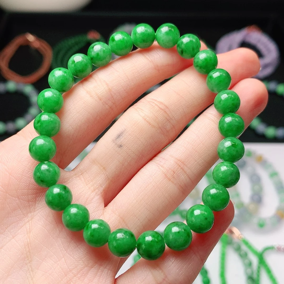 未镶嵌手链翡翠翡翠