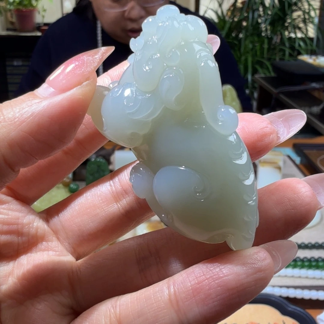 和田玉挂件未镶嵌小****8