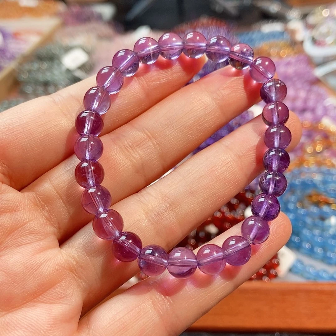 水晶手链未镶嵌手串7