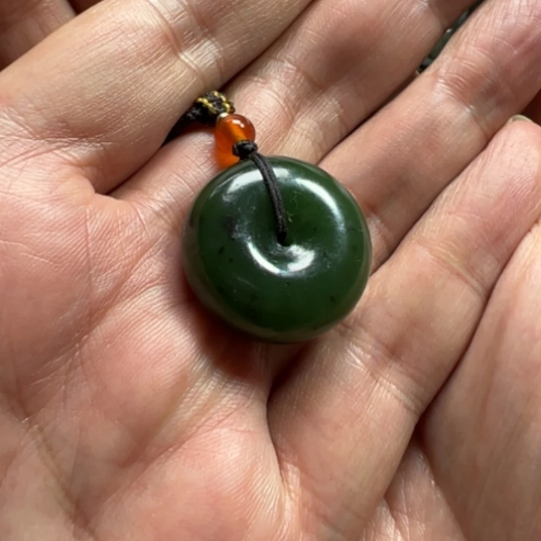 【闪购商品】颈饰未镶嵌和田玉（碧玉）