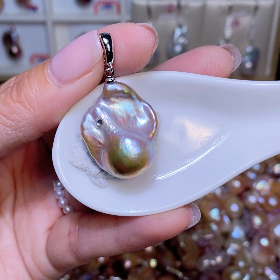 【闪购商品】淡水珍珠吊坠未镶嵌