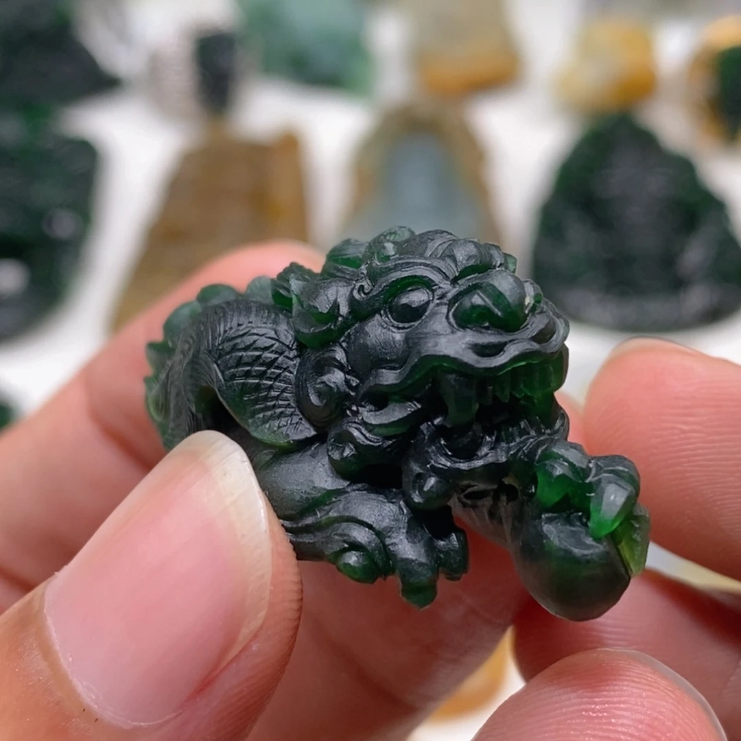 定制翡翠未镶嵌天然A货翡翠S