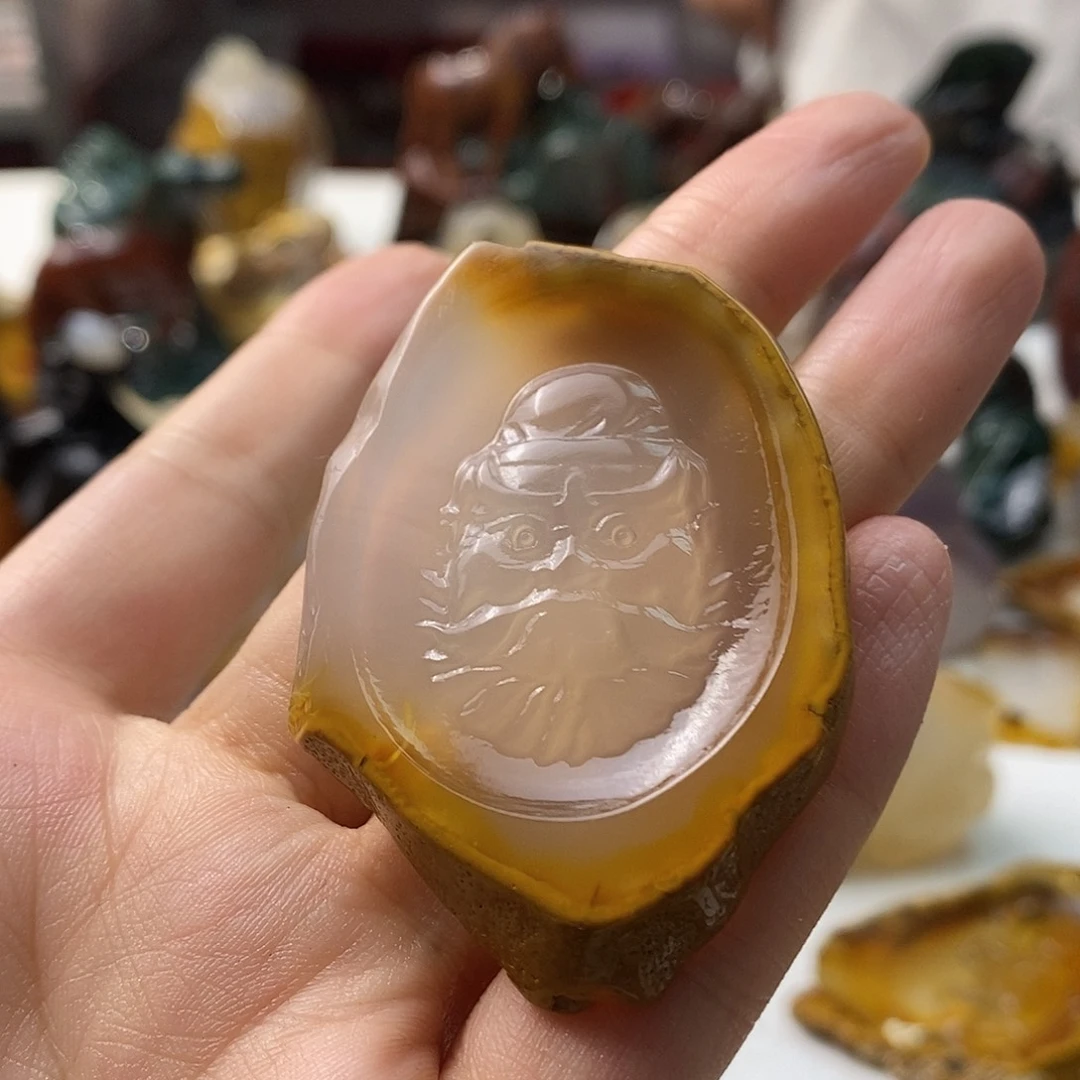 玛瑙/玉髓未镶嵌颈饰