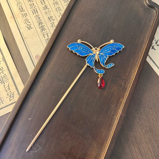 【凤尾蝶】古风汉服配饰