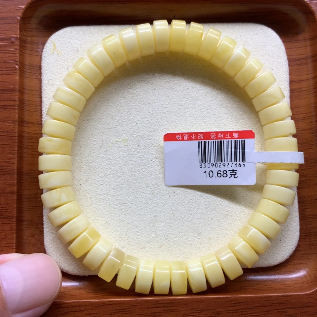蜜蜡未镶嵌手链蜜蜡