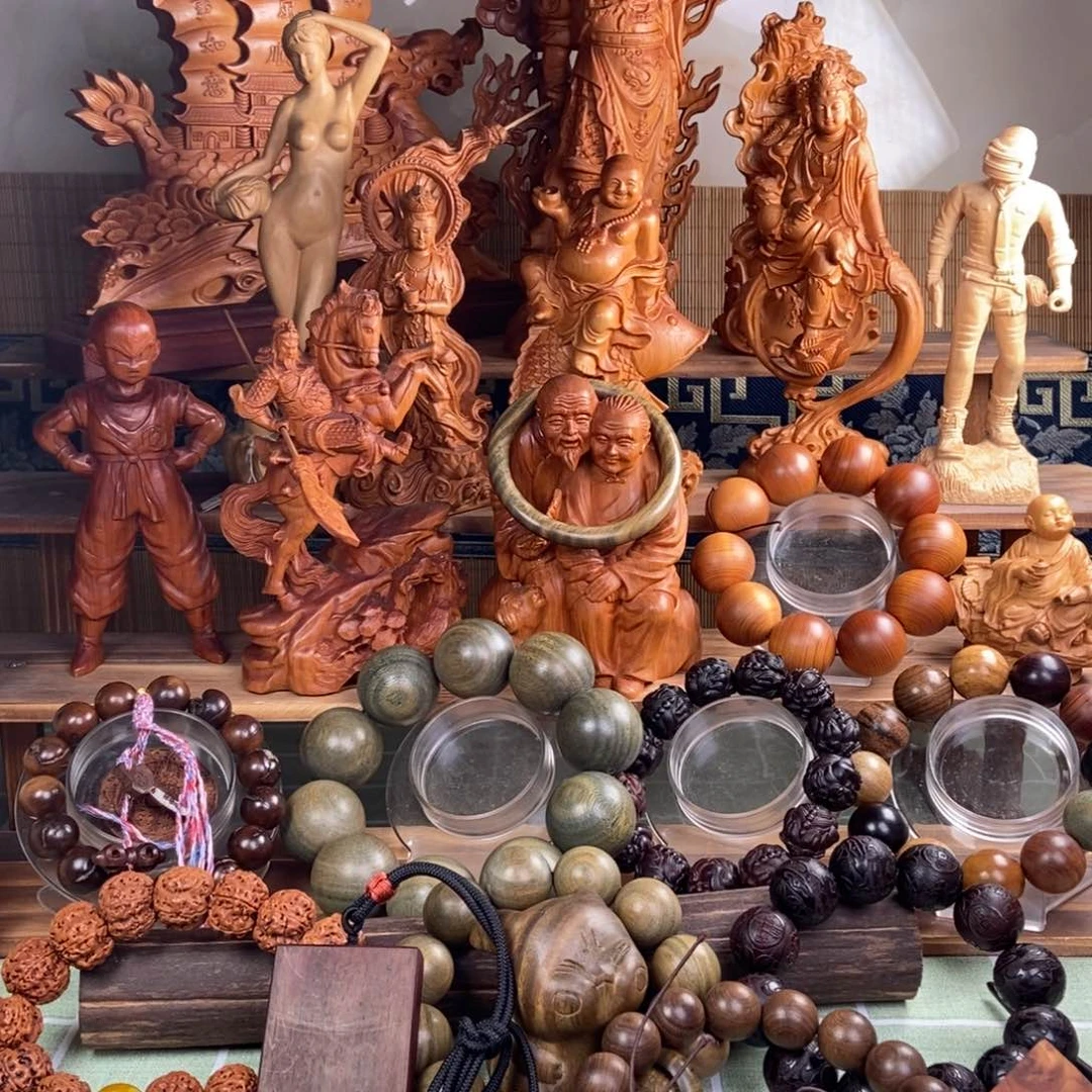 维腊木（绿檀）手串/手链唐*可