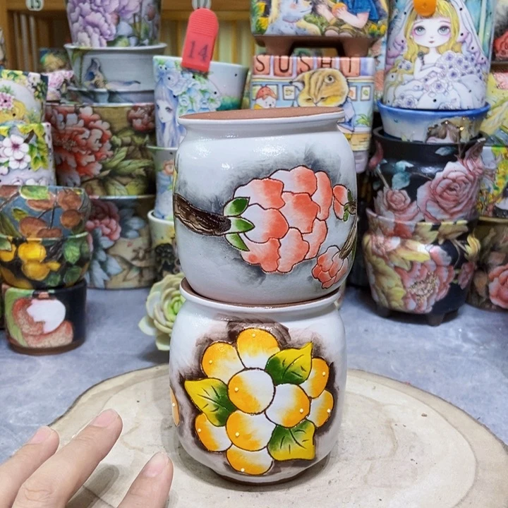 景德镇艺术手绘作品