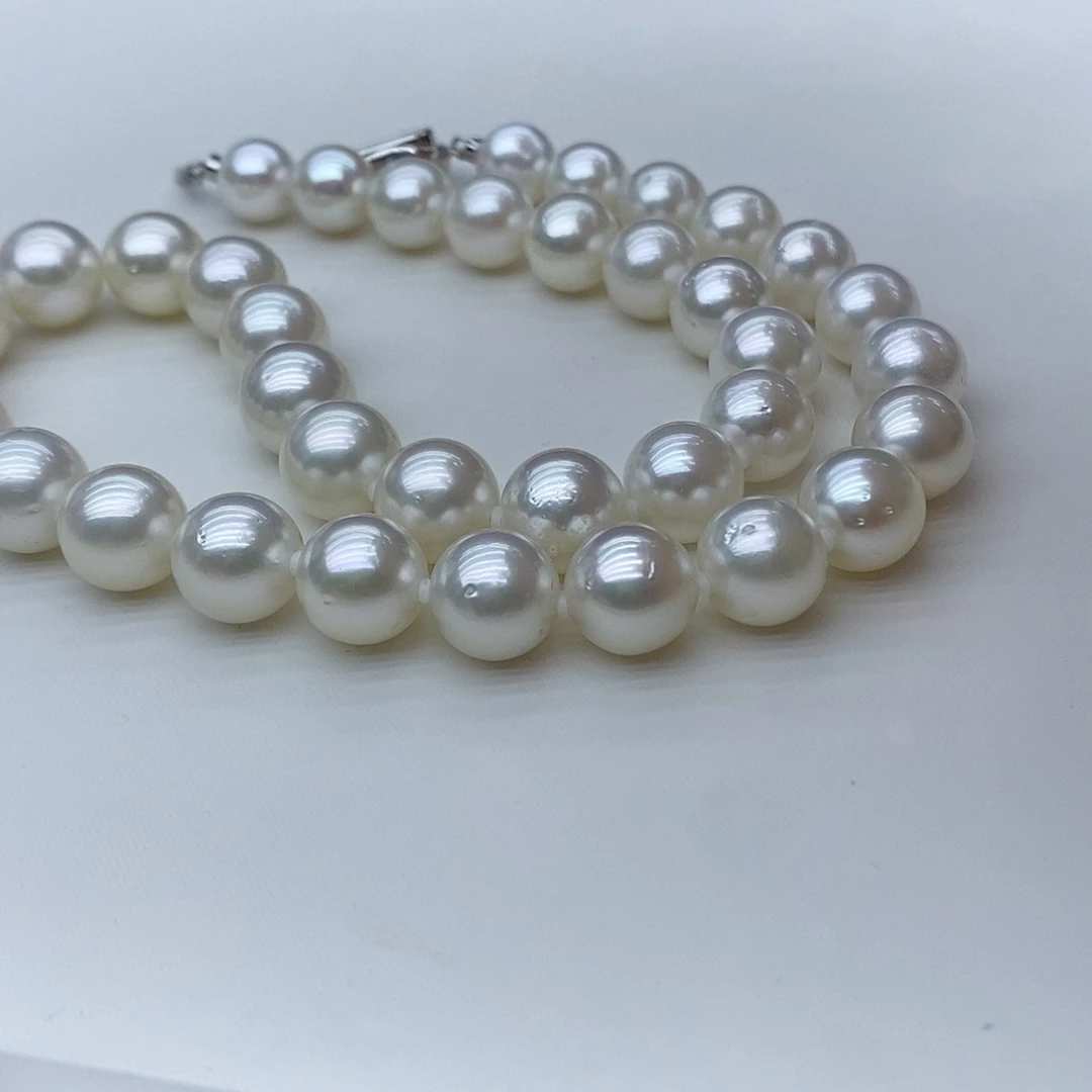 海水珍珠颈饰银S925镶嵌