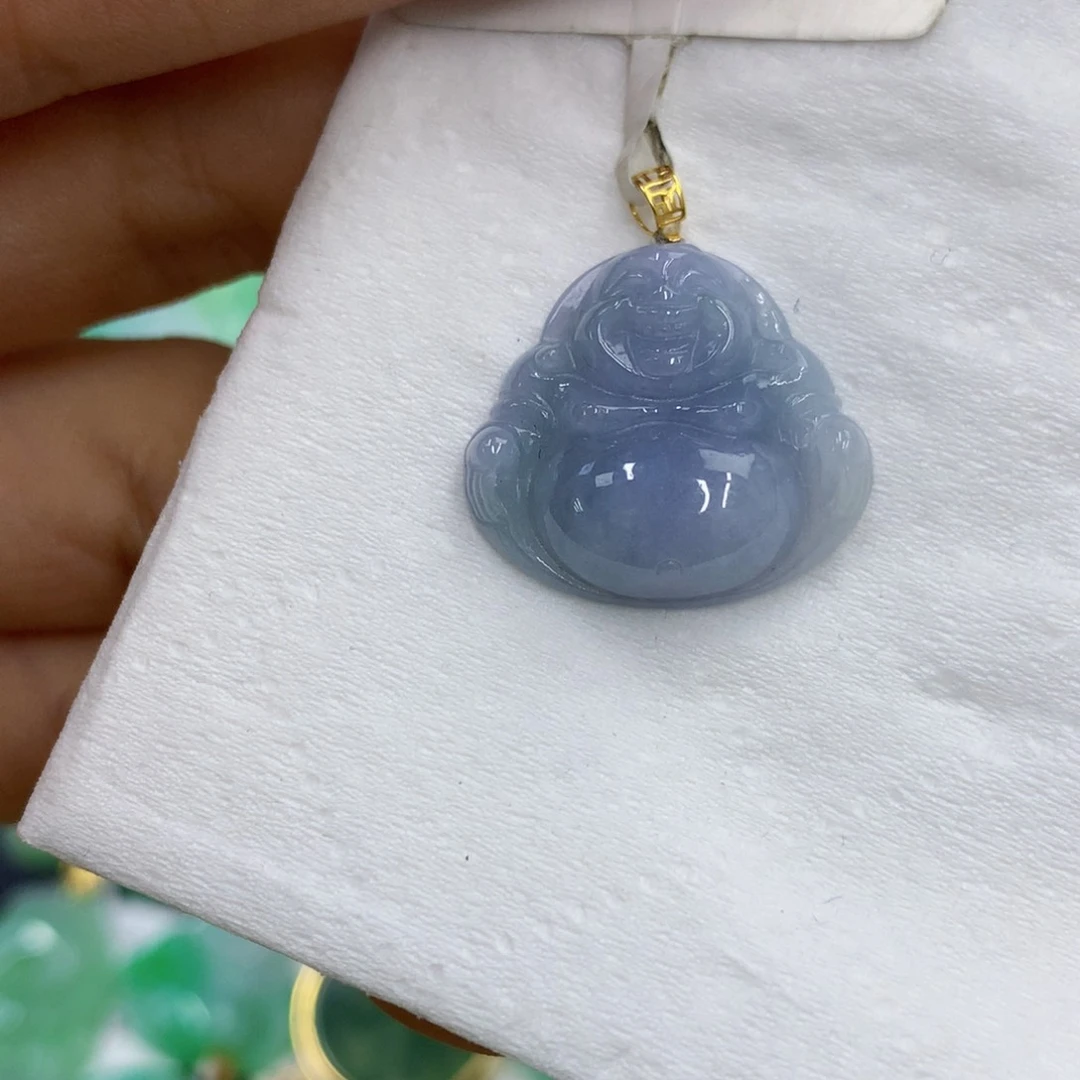 【闪购商品】颈饰18K金镶嵌翡翠